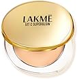 LAKMÉ Makeup+Skincare Vitc Superglow Skin Perfecting Natural Compact For All Skin Types Sand16 8 Gram,Beige