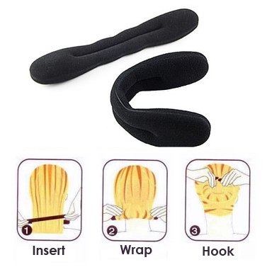 Boolavard® TM Französisch Haare flechten Werkzeug Magie Twist Clip, das Brötchen-Maker Set Kit - 2