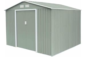 Gardiun Casetta Metallica Devon 7,06 m² Verde 277x255x202 cm 0.25 mm Acciaio Zincato