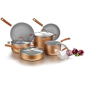 Eisenbach 14 TLG Topfset Kochtopfset Pfannenset mit Marmor