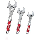 Milwaukee 3 Pr&ccedil;. Kurbağacık Anahtarı 150/200/250mm