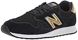 Anchura del zapato: Normal New Balance 520, Zapatillas para Mujer, Negro (Black/Classic Gold Gdb), 37.5 EU