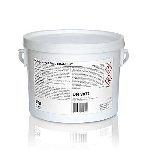 3 Kg – PoolsBest® Chlorgranulat S schnelllöslich 56% Aktivchlor, organisch - 2