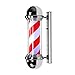 Produktbild DANTB 20"Barber Shop Pole Rot Weiß Blau Rotierenden Licht Streifen Zeichen Friseursalon