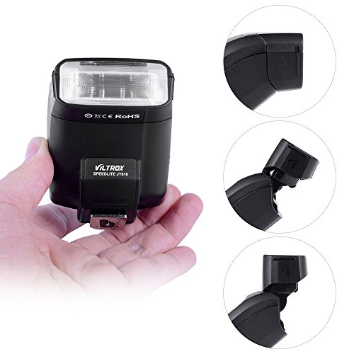 Andoer Viltrox JY-610 sur-appareil-Mini Flash Speedlite pour Canon EOS M M2 650D 600D 1200D Sony A7R A7K NEX - 6 L DSLR appareil photo