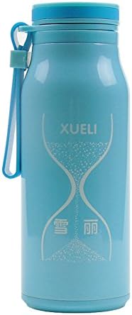 318 Eco-friendly stainless steel vacuum sport water bottle keep warm for outdoor travel water kettle water cup double vaccum bottle (blue)