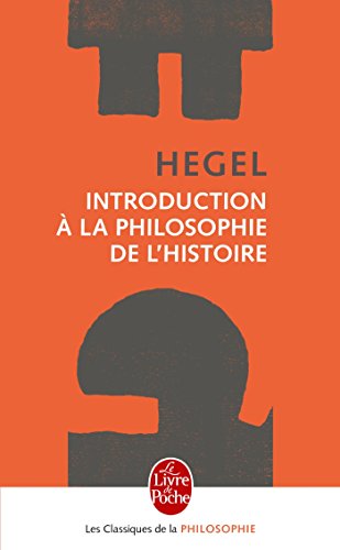 Book's Cover of Introduction à la philosophie de l'histoire