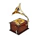 MagiDeal Retro Wind Up Gramophone Phonograph Shape Art Disc Music Box Decoration Toys Gift