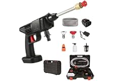 Cordless Pressure Washer - Handheld 50PSI Electric Pressure Cleaner with Battery and Charger 24V 1500mAh Rechargeable Pressur