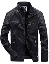 Baymate Hombres Chaqueta Ropa Invierno de Calido Casual Abrigos con Cremallera