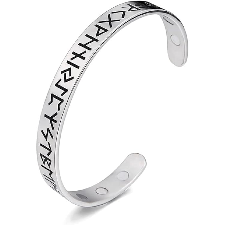 SIPURIS Bracelet Avec Nœud Celtique Viking Triskel Triple Spirale Triskel Nordique En Acier Inoxydable Bracelet Ouvert Réglable Amulette Bijoux Cadeaux Pour Hommes, Femmes, Adolescents