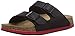 Produktbild Birkenstock Classic Arizona Birko-Flor, Unisex-Erwachsene Pantoletten, Schwarz (Black LS Black/Red), 47 EU