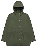 Tolle Mädchen Jacke in längerem Schnitt mit Kapuze.