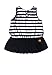 Steiff Baby Girls Crew Neck sleeveless Blouse -  Blue - 0-3 Months