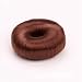 Fashion Bun Shapers Hair Doughnut Bun Ring Shaper Hair Donut Style Updo - Red Brown
