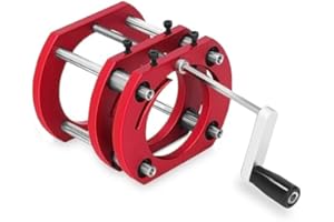 YOSOO HEALTH GEAR Router Table Lift Base, Router Lift Base Aluminum Alloy Stainless Steel 4 Jaw Clamping Router Table Lifting System Base