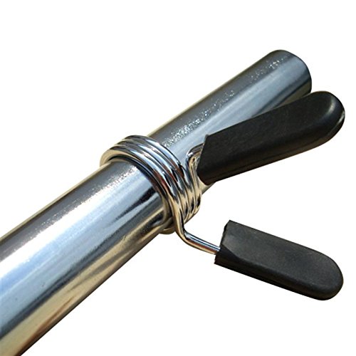 ScSPORTS Langhantelstange 140 cm Durchmesser 30 mm mit Schnellverschlüssen Gewicht 2 kg Langhantel Hantelstange - 2