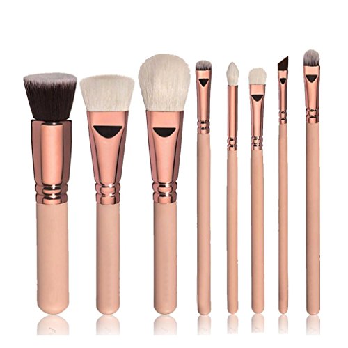 Sunnywill 8ST Kosmetik Make-up Pinsel Rouge Lidschatten Pinsel Set Kit für Mädchen Frauen Damen