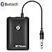 Produktbild Bluetooth 4.2 Transmitter Empfänger, Tragbarer kabelloser Bluetooth Receiver 2 in 1 Adapter 10 Stunden Spielzeit 3,5mm Audio Geräte für TV, PC, Kopfhörer, Heim Stereoanlage und Auto Soundsysteme (Schwarz)