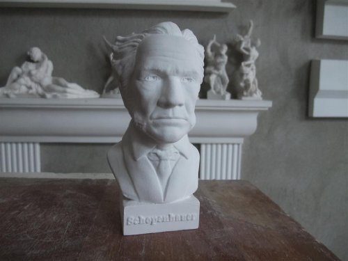 gipsnich Büste Schopenhauer, Arthur - 4