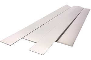 SCHLÖGEL Blechstreifen, Alublechstreifen bis1500mm Länge 1+1,5+2mm Alu (Alu 1mm 80x1500)