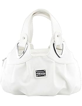 Greeniris Schön Handtaschen Damen PU Leder Schultertasche Henkeltaschen