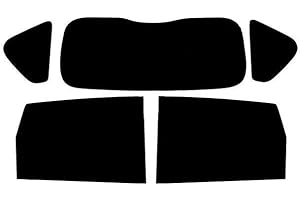 PSSC WINDOW FILM PSSC Pre Cut Rear Car Window 5% Tint Films for Nissan Note 5 Door Hatchback 2006-2013