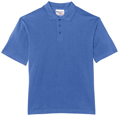 Trutex Limited Kes-Mgy - Polo - Uni - Mixte, Bleu (Bleu Royal), 14 ans