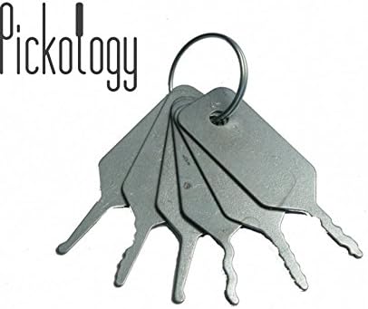Pickology Micros Jigglers - to open smaller wafer locks. Ideal for desk locks, cabinets, attache cases, luggage etc