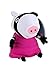 Produktbild Adorable Original Plüsch Peppa Schwein Familie & Friends Pack von 10 Plüschtiere Charaktere (Zoe Zebra)