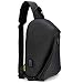 Produktbild Koolertron Schultertasche mit USB-Ladeanschluss Wasserdichte Herren Brust Schulter Cross-Body-Taschen, Mehrzweck-Daypack IPad Rucksack