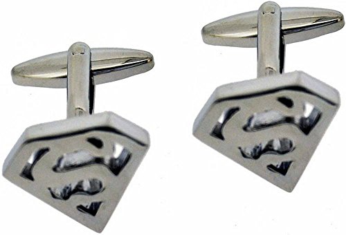 Preisvergleich Produktbild Silber Superheld Manschettenknöpfe von Zennor
