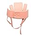 Ibepro® Infant Baby Toddler Safety Helmet Kids Head Protection Hat for Biking Walking Crawling,Baby Children Infant Adjustable Safety Helmet Headguard Protective Harnesses Cap - Orange