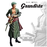 Licencia oficial Bandai- Grandista One Piece Estatua Roronoa Zoro, (Banpresto BANP82724)
