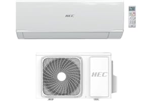 MEGACLIMA Climatizzatore Hec by Haier Monosplit Tide R 12000 BTU HEC35RECO-IN Wi-Fi Inverter R32 Classe A++ | Potente, Silenzioso, per Ambienti Domestici o Uffici fino a 80 mq