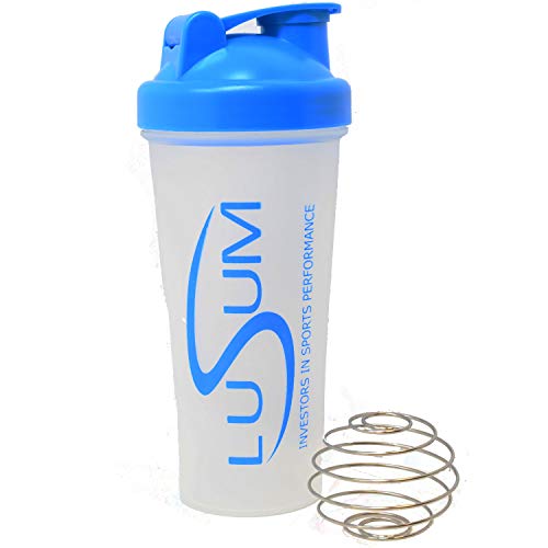 Lusum 600ml BPA Free Protein Shaker