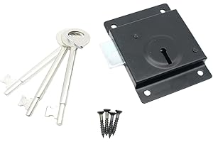 EAI Rim Lock | Black 4 x 3 Press Lock Pattern with 3 Keys