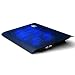 Produktbild Halterung Kühler bis 6 Lüfter für Laptop Notebook PC, Konsolen... Beleuchtung Led, 2 Ports USB, kompatibel PC von 10 bis 15,4 "