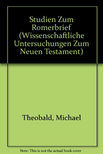 Studien Zum Romerbrief