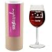 Produktbild Weinglas MIT GESCHENKBOX "Guter Tag! - Schlechter Tag! - Frag nicht!" Geschenkidee, Geschenk, Wein, Geburtstagsgeschenk