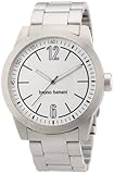 Bruno Banani Herren-Armbanduhr XL TARAS GENTS Analog Quarz Edelstahl BR21112