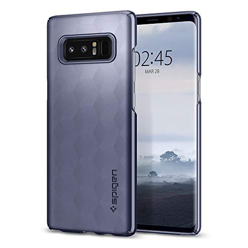 Spigen Funda Galaxy Note 8 Thin Fit Revestimiento de Acabado Mate de Primera Calidad para Galaxy Note 8 2017 Orqu dea Gris reviews Spigen Funda Galaxy Note 8 Thin Fit Revestimiento de Acabado Mate de Primera Calidad para Galaxy Note 8 2017 Orqu dea Gris