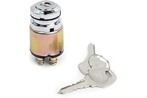 TEILEHANDEL.BIKE Ignition Switch for Harley FX XL Shovel Sportster Custom Chrome HD