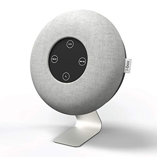 i-box Bluetooth Wireless Speakers - Portable 10W Stereo Speaker with Enhanced Bass Performance - Chalk