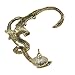 Ladies Fashion Vintage Punk Fly Dragon Earrings Wrap Clip Ear Cuff Earrings (Bronze)
