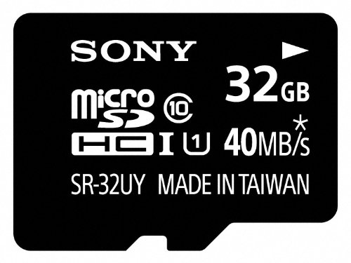 Sony 32GB Micro SD Karte Class 10 UHS-I 40Mb/s