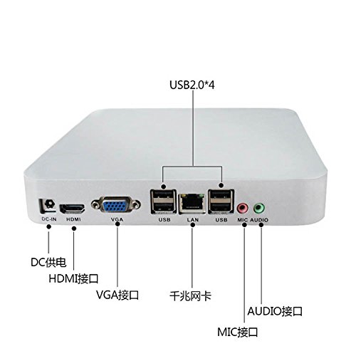 Meegopad Intel Core i5 NUC Win 10 Mini PC With I5-4210U 4GB RAM 128GB SSD HD 4400 Graphics LAN 1000MB WIFI Bluetooth USB 3.0 BOX Compute Stick (I7 8G RAM 128G) - 5