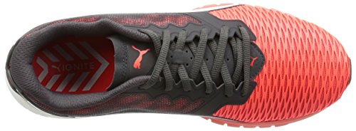 Puma Ignite Dual, Unisex Adults Running Shoes, Red (Red/Asphalt 01), 6.5 UK (40 EU)