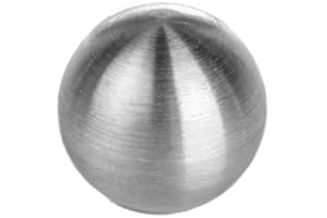 Cosch Edelstahl Edelstahlkugel hohl, mit einseitigem Gewinde, (Ø 50 mm M8)