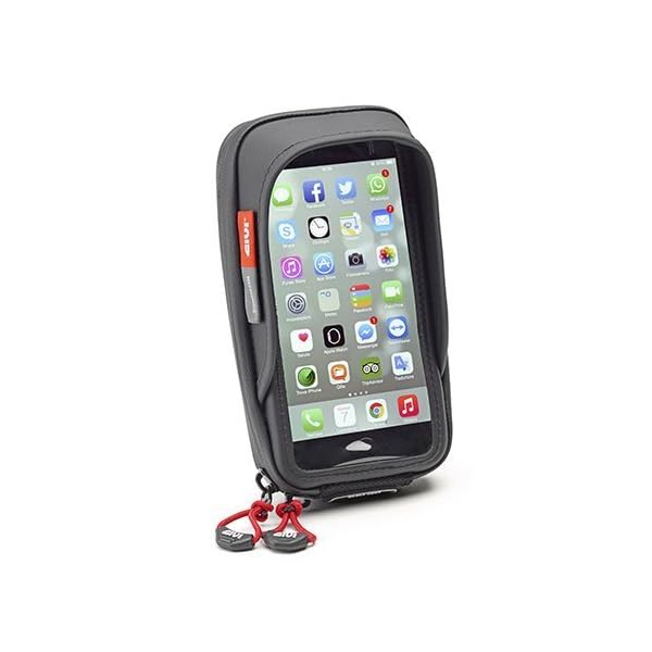 Soporte S957B para Manillar de Motocicleta de Givi, para teléfonos iPhone y Galaxy
